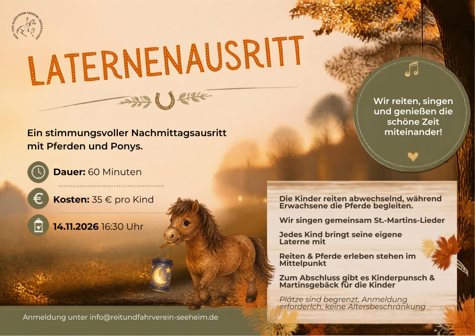 Laternenausritt